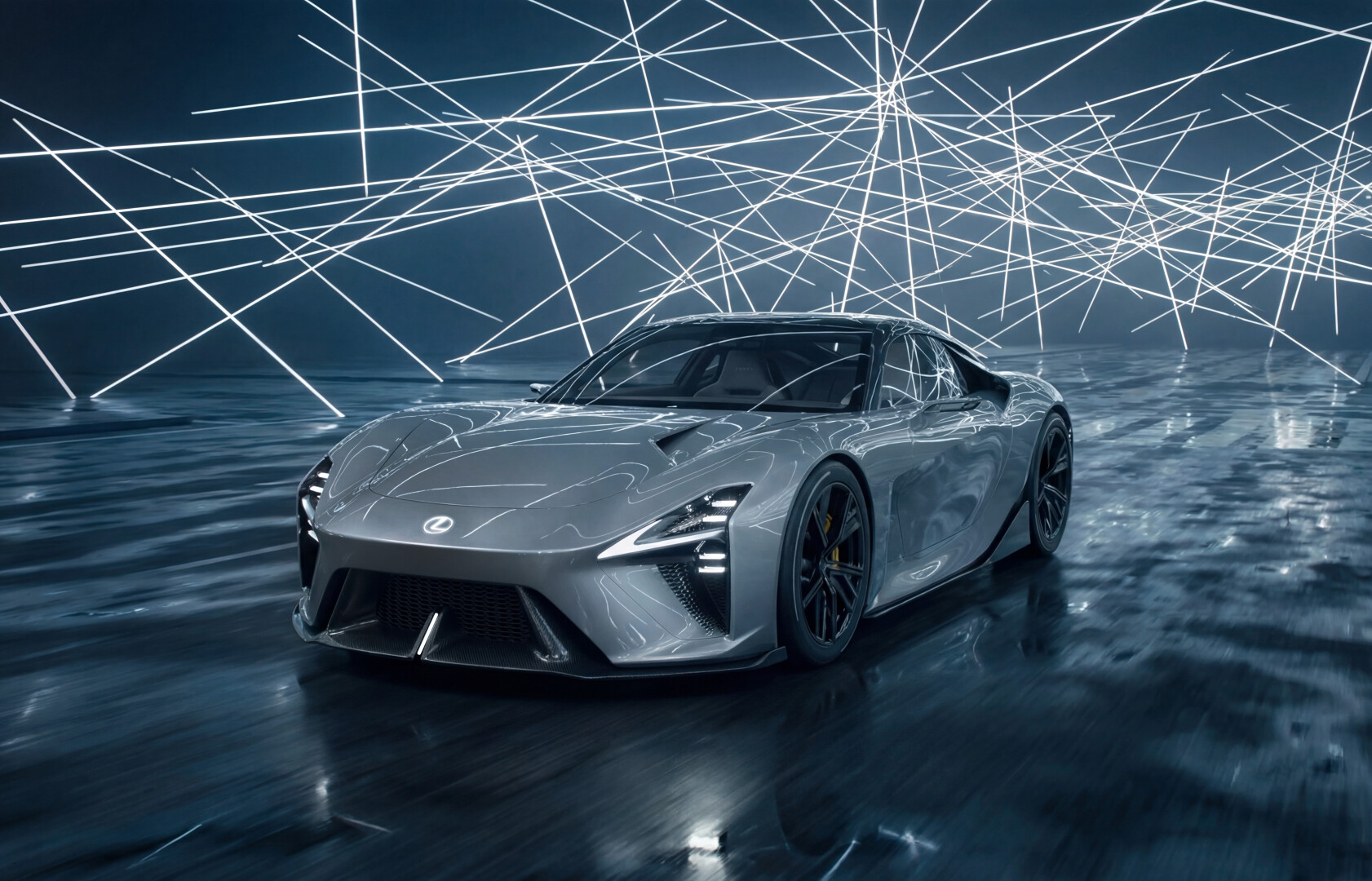 Lexus Unveils Electric LFA Concept